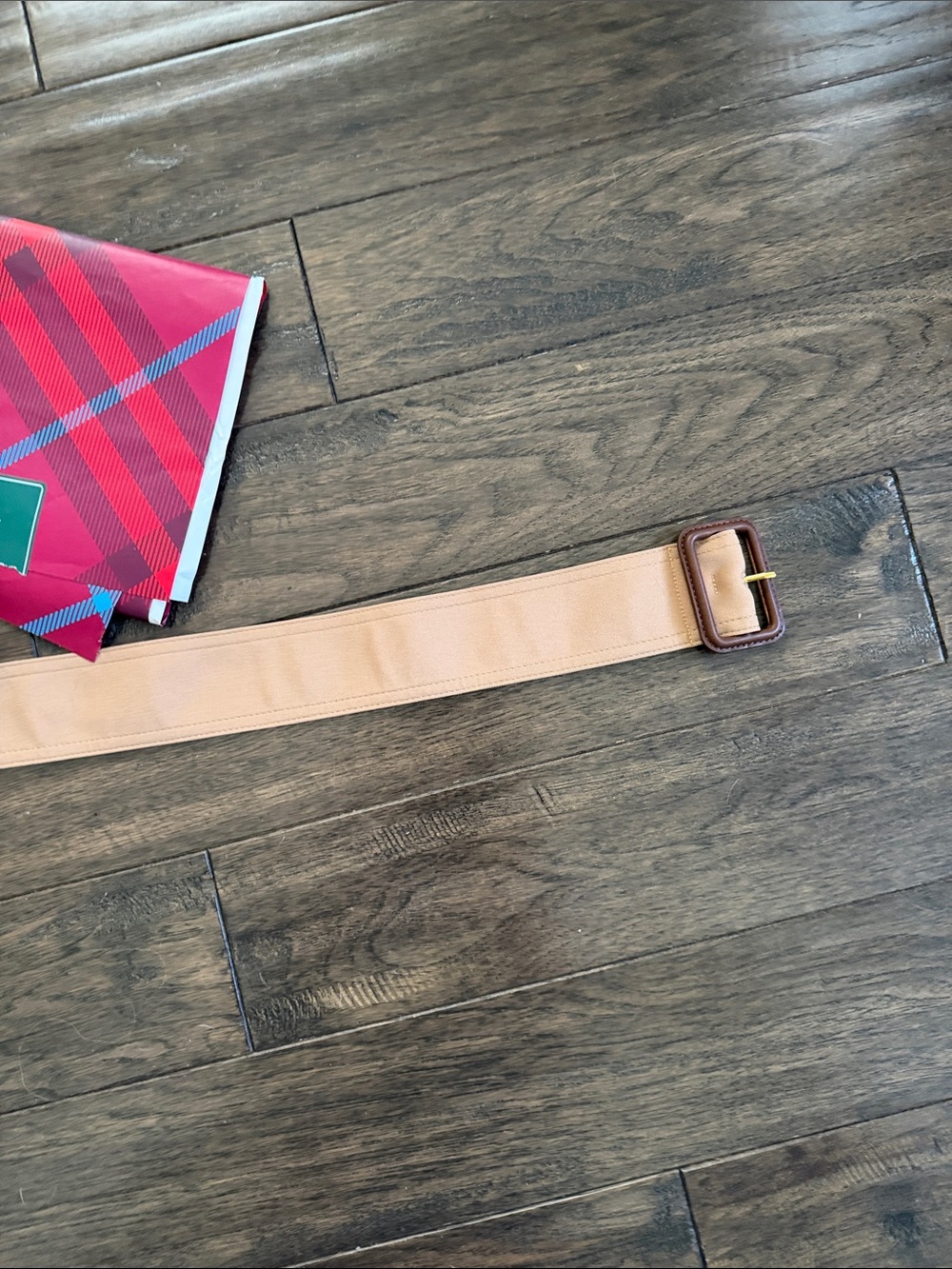 Burberry trench Replacement Beige Belt with Brown leather Buckle - Picture 3 of 4